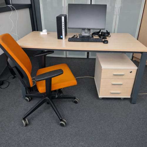 Рабочее место пк+стол+кресло+тумба